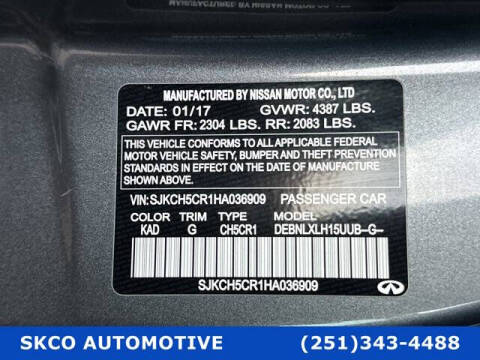 2017 Infiniti QX30 Luxury