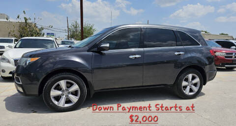 2013 Acura MDX for sale at Auto Finance La Meta in San Antonio TX