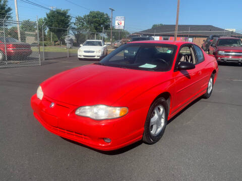 2001 Chevrolet Monte Carlo for sale at Mike's Auto Sales of Charlotte in Charlotte NC