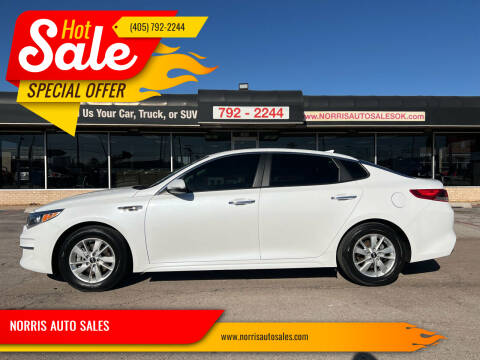 2016 Kia Optima for sale at NORRIS AUTO SALES in Oklahoma City OK