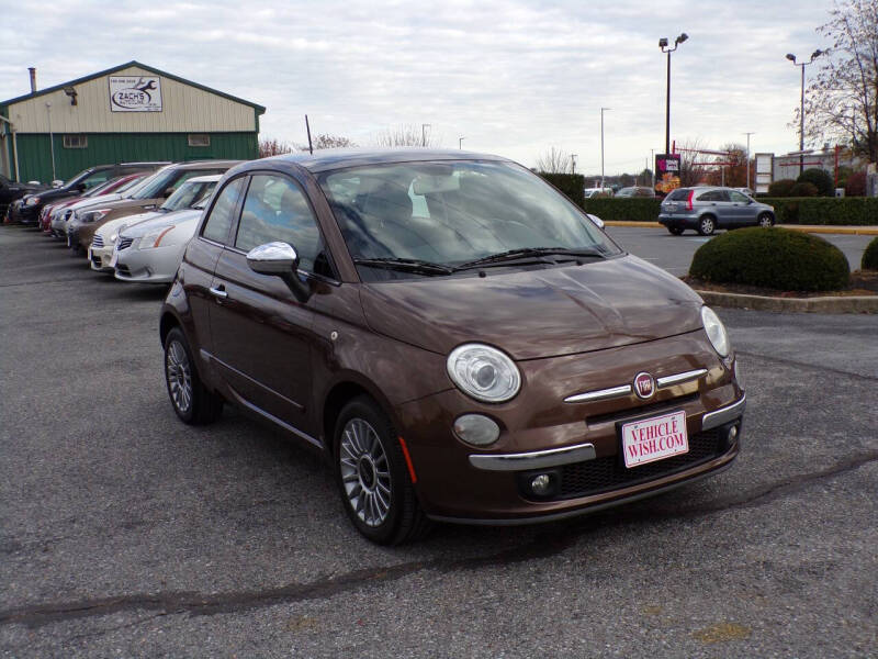 2012 FIAT 500 for sale at Vehicle Wish Auto Sales in Frederick MD