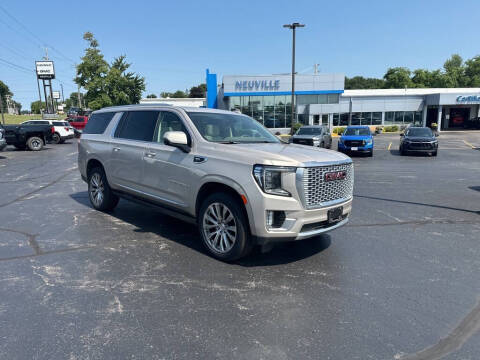 2022 GMC Yukon XL for sale at NEUVILLE CHEVY BUICK GMC in Waupaca WI