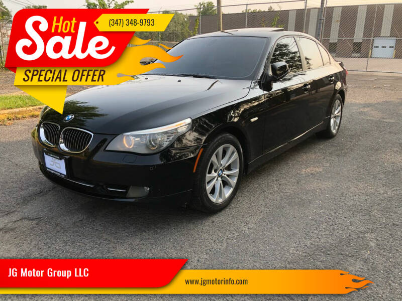 2010 BMW 5 Series for sale at JG Motor Group LLC in Hasbrouck Heights NJ