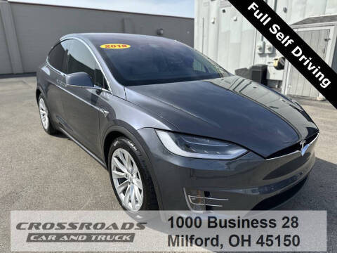 2018 Tesla Model X for sale at Crossroads Car and Truck - Crossroads Car & Truck - Mulberry in Milford OH