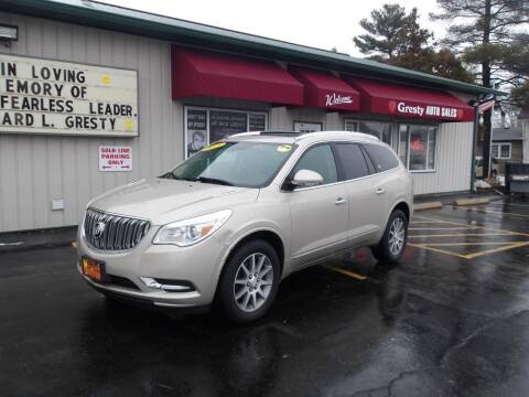 2015 Buick Enclave for sale at GRESTY AUTO SALES in Loves Park IL