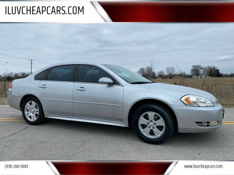 2013 Chevrolet Impala for sale at ILUVCHEAPCARS.COM in Tulsa OK