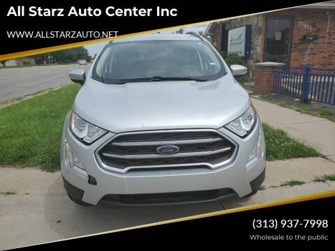 2020 Ford EcoSport for sale at All Starz Auto Center Inc in Redford MI