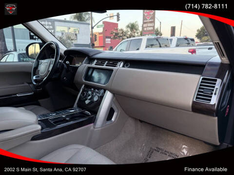 2016 Land Rover Range Rover Supercharged LWB