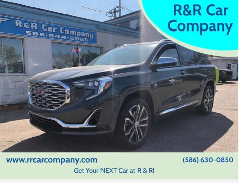 2019 GMC Terrain for sale at R&R Car Company in Mount Clemens MI