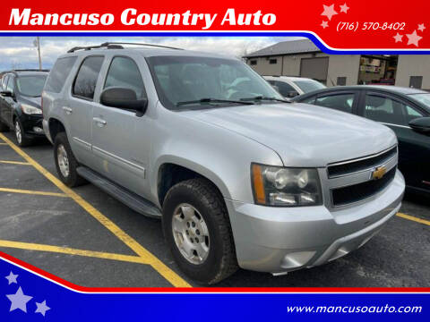 2012 Chevrolet Tahoe for sale at Mancuso Country Auto in Batavia NY