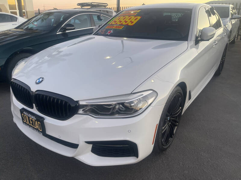 2017 BMW 5 Series for sale at Soledad Auto Sales in Soledad CA