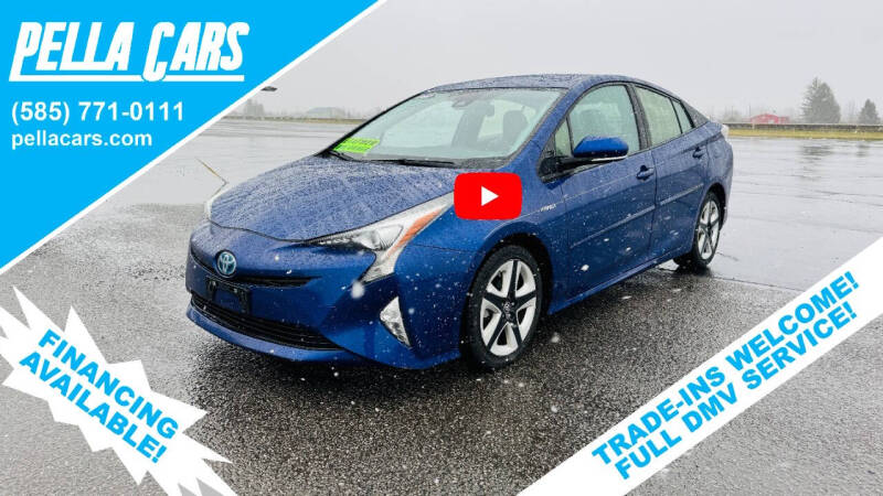 2017 Toyota Prius for sale at Pella Cars LLC in Brockport NY