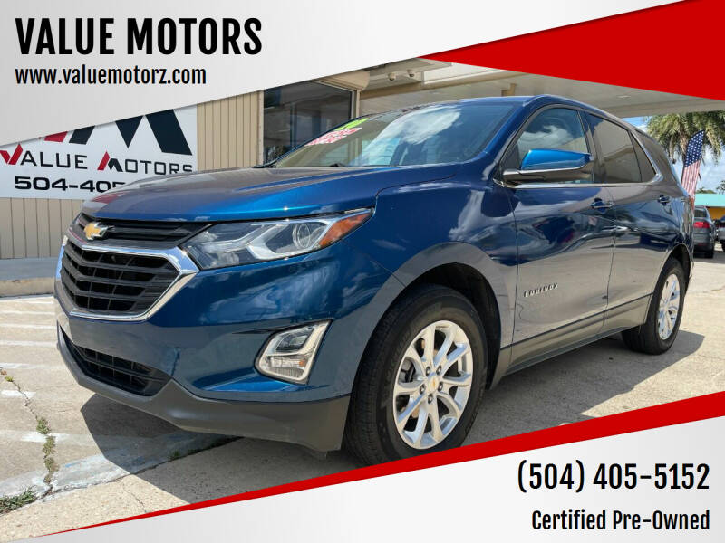 2020 Chevrolet Equinox for sale at VALUE MOTORS in Kenner LA