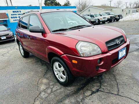2008 Hyundai Tucson for sale at NICAS AUTO SALES INC in Loves Park IL