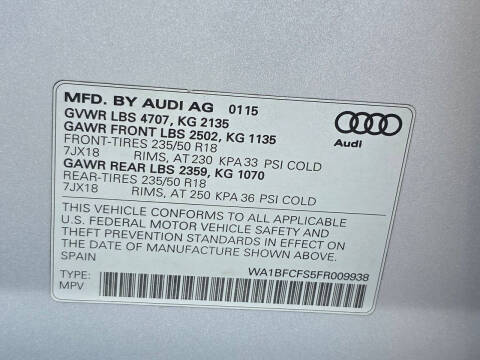 2015 Audi Q3 2.0T Premium Plus