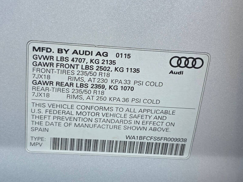 2015 Audi Q3 2.0T Premium Plus