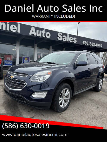 2017 Chevrolet Equinox for sale at Daniel Auto Sales Inc in Clinton Township MI
