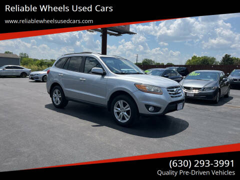 2010 Hyundai Santa Fe for sale at Reliable Wheels Used Cars in West Chicago IL