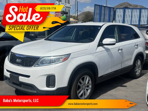 2015 Kia Sorento for sale at Baba's Motorsports, LLC in Phoenix AZ