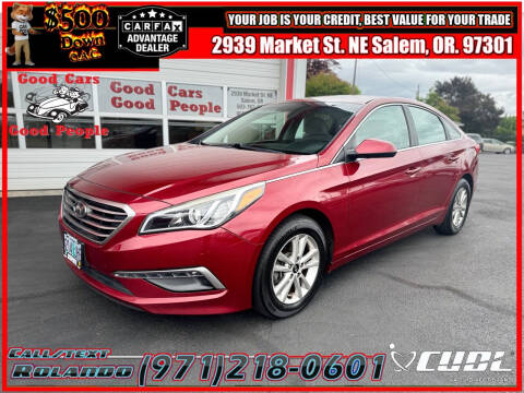 2015 Hyundai Sonata for sale at Good Cars Good People in Salem OR