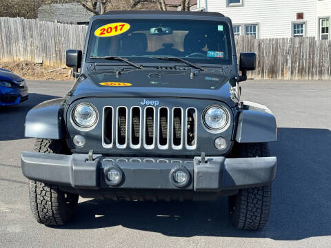 2017 Jeep Wrangler Unlimited for sale at Jaxx Auto Outlet in Yeagertown PA