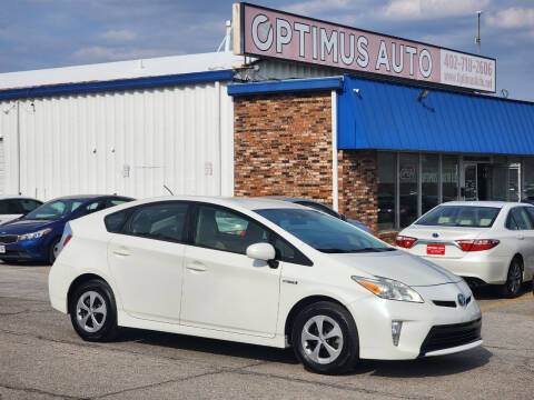 2012 Toyota Prius for sale at Optimus Auto in Omaha NE