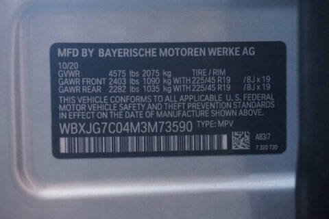 2021 BMW X1 sDrive28i