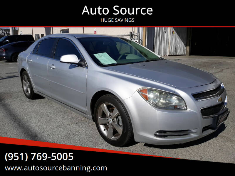 2011 Chevrolet Malibu for sale at Auto Source in Banning CA