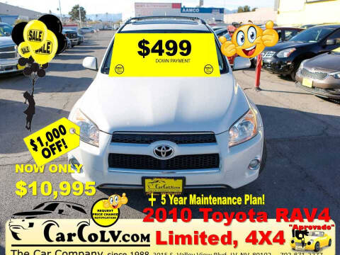 2010 Toyota RAV4 for sale at The Car Company in Las Vegas NV