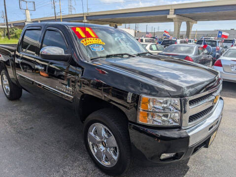 2011 Chevrolet Silverado 1500 for sale at Texas 1 Auto Finance in Kemah TX