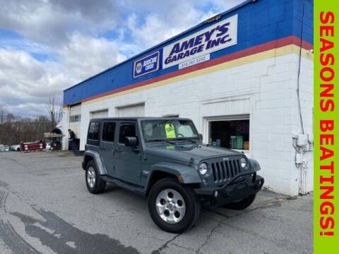 2015 Jeep Wrangler Unlimited for sale at Amey's Garage Inc in Cherryville PA