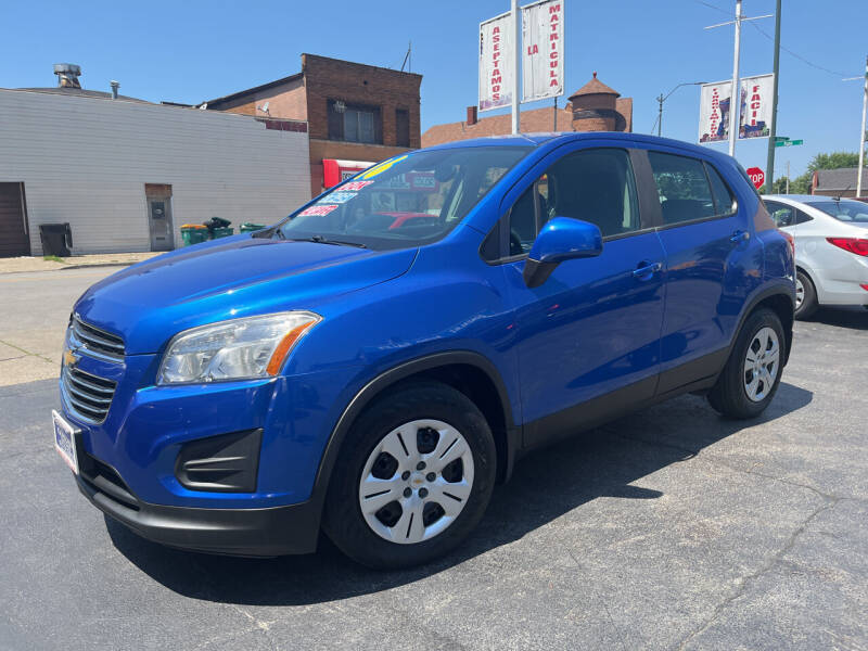 2016 Chevrolet Trax for sale at Latino Motors in Aurora IL