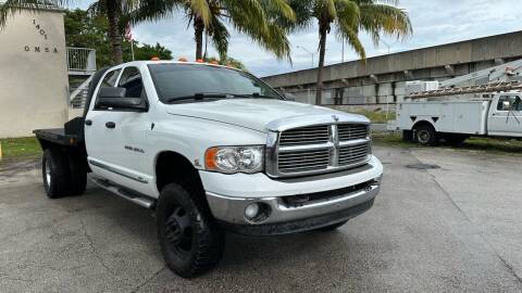 2005 Dodge Ram Pickup 3500 for sale at Florida Cool Cars in Fort Lauderdale FL