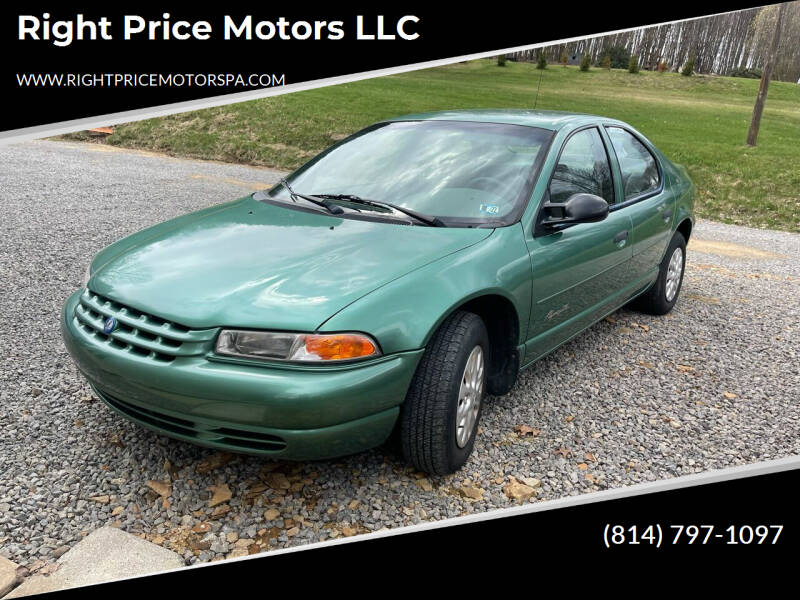 1998 Plymouth Breeze for sale at Right Price Motors LLC in Cranberry Twp PA