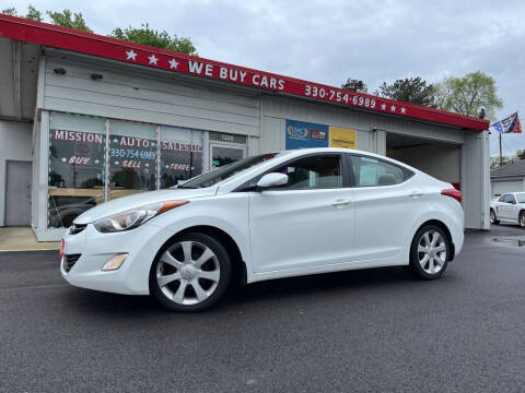 2013 Hyundai Elantra for sale at Mission Auto SALES LLC in Canton OH