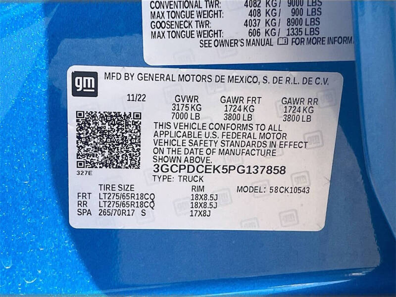 2023 Chevrolet Silverado 1500