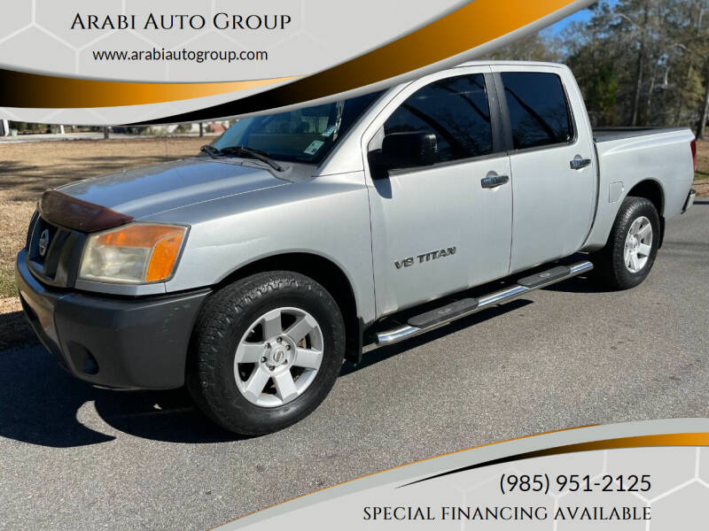 2008 Nissan Titan for sale at Arabi Auto Group in Lacombe LA