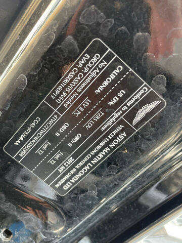 2012 Aston Martin Virage