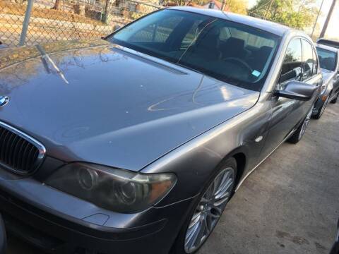 2008 BMW 7 Series for sale at Carzready in San Antonio TX