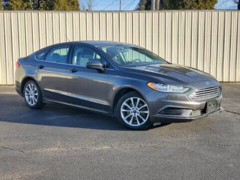 2017 Ford Fusion for sale at Miller Auto Sales in Saint Louis MI