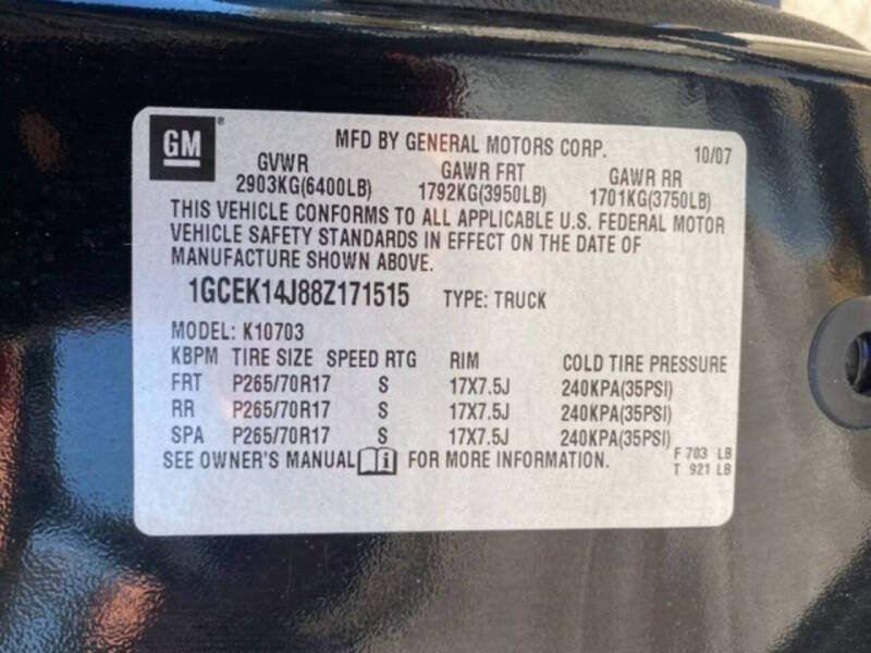 2008 Chevrolet Silverado 1500