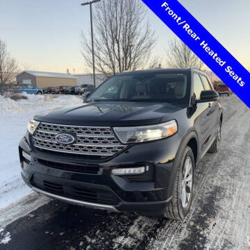 2021 Ford Explorer for sale at MIDLAND CREDIT REPAIR in Midland MI