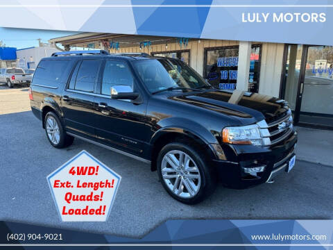 2017 Ford Expedition EL for sale at Luly Motors in Lincoln NE