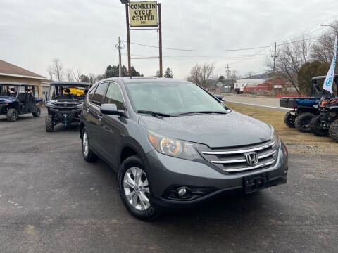 2012 Honda CR-V for sale at Conklin Cycle Center in Binghamton NY