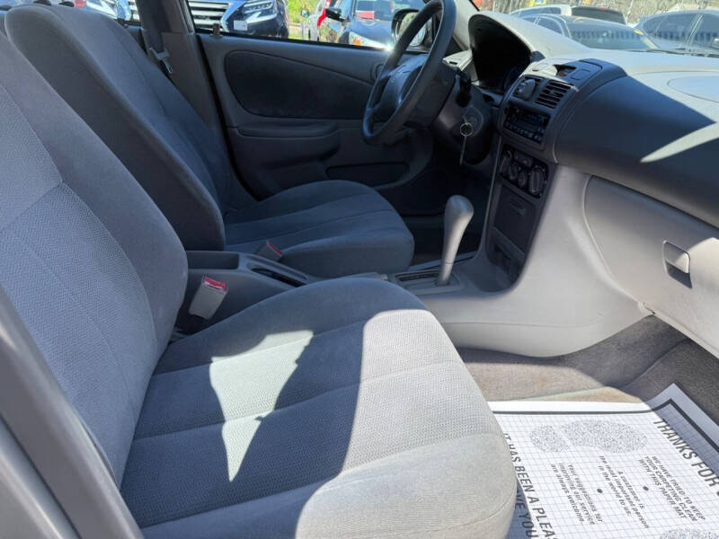 2002 Toyota Corolla CE