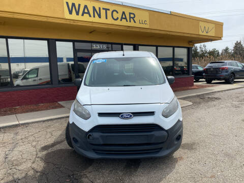 2014 Ford Transit Connect for sale at WANTCAR in Lansing MI