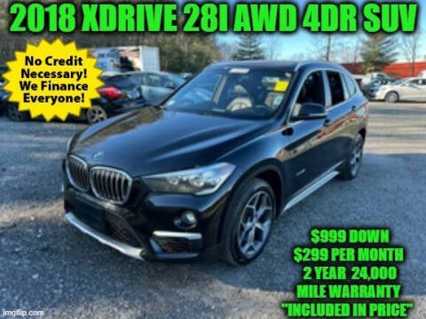 2018 BMW X1 for sale at D&D Auto Sales, LLC in Rowley MA