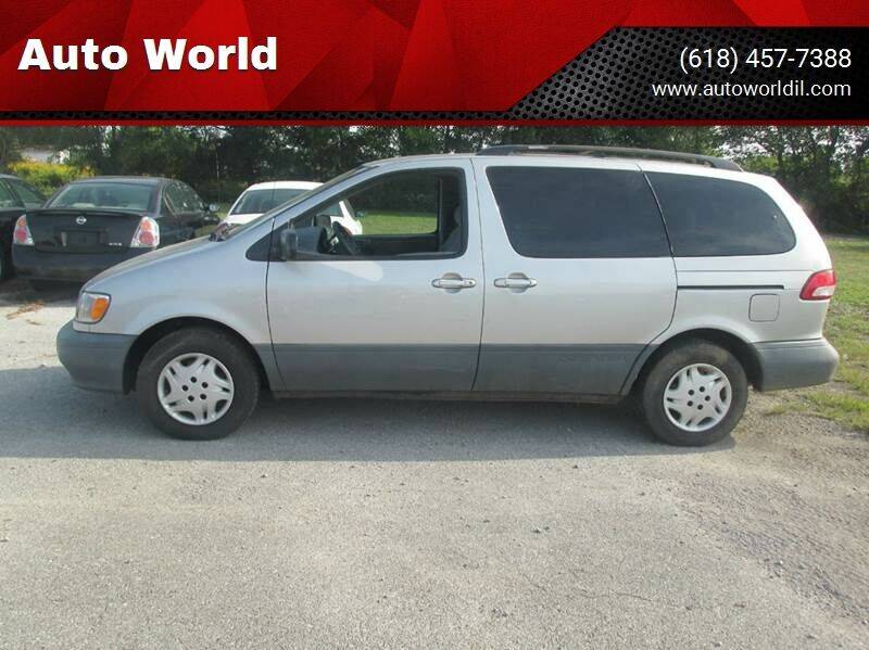 2003 Toyota Sienna for sale at Auto World in Carbondale IL