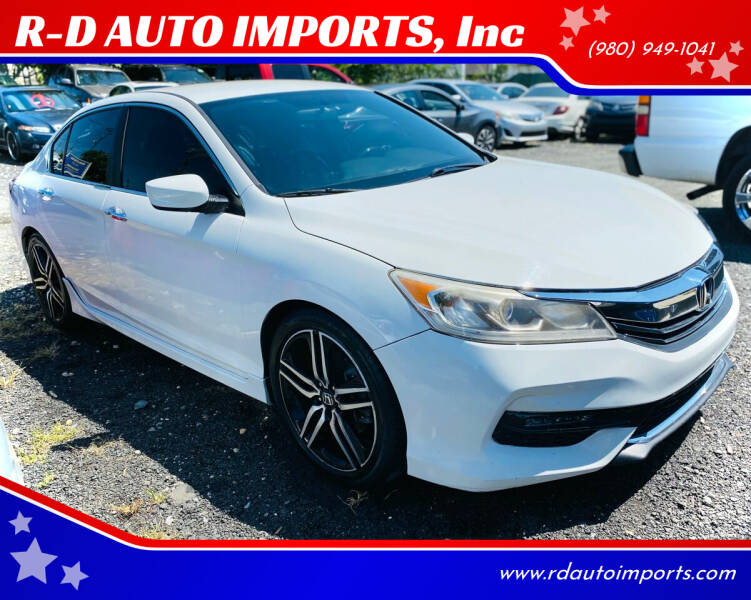 2017 Honda Accord for sale at R-D AUTO IMPORTS, Inc in Charlotte NC