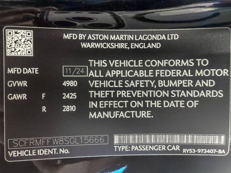 2025 Aston Martin DB12 V8